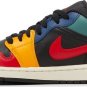 Mens Wmns Air Jordan 1 Low SE Black Multi-Color DN3739 060