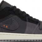 Mens Wmns Air Jordan 1 Low SE Craft Inside Out - Black DN1635 001