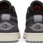 Mens Wmns Air Jordan 1 Low SE Craft Inside Out - Black DN1635 001