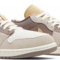 Mens Wmns Air Jordan 1 Low SE Craft Inside Out - Taupe Haze DN1635 200
