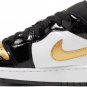 Mens Wmns Air Jordan 1 Low SE GS 'Gold Toe' DR6970 071