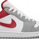 Mens Wmns Air Jordan 1 Low SE Light Smoke Grey Gym Red DC6991 016