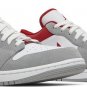 Mens Wmns Air Jordan 1 Low SE Light Smoke Grey Gym Red DC6991 016