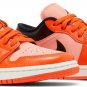 Mens Wmns Air Jordan 1 Low SE Rush Orange Black DM3379 600