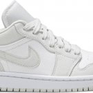 Mens Wmns Air Jordan 1 Low Spruce Aura CW1381 003