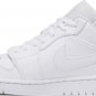 Mens Wmns Air Jordan 1 Low Triple White 553558 112