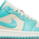 Mens Wmns Air Jordan 1 Low Tropical Teal Sandy Beige DC0774 131