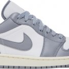 Mens Wmns Air Jordan 1 Low Vintage Grey 553558 053