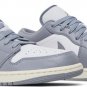 Mens Wmns Air Jordan 1 Low Vintage Grey 553558 053