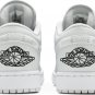 Mens Wmns Air Jordan 1 Low White Camo DC9036 100