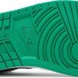Mens Wmns Air Jordan 1 Low White Lucky Green 553558 129