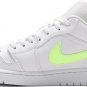 Mens Wmns Air Jordan 1 Low White Multi-Color CW7033 100
