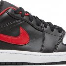 Mens Wmns Air Jordan 1 Low White Toe 553558 063
