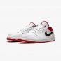 Mens Wmns Air Jordan 1 Low White University Red 553558 118