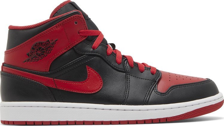 Mens Wmns Air Jordan 1 Mid Alternate Bred DQ8426 060