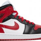 Mens Wmns Air Jordan 1 Mid Alternate Bred Toe BQ6472 079