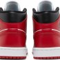 Mens Wmns Air Jordan 1 Mid Alternate Bred Toe BQ6472 079