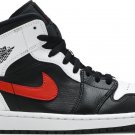 Mens Wmns Air Jordan 1 Mid Chile Red 554724 075