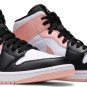 Mens Wmns Air Jordan 1 Mid Crimson Tint 554724 133