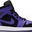 Mens Wmns Air Jordan 1 Mid Dark Concord 554724 051