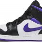 Mens Wmns Air Jordan 1 Mid Dark Iris 554724 095