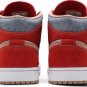 Mens Wmns Air Jordan 1 Mid Denim Red DM4352 600