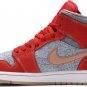 Mens Wmns Air Jordan 1 Mid Denim Red DM4352 600