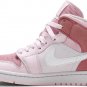 Mens Wmns Air Jordan 1 Mid Digital Pink CW5379 600