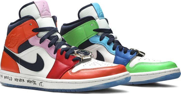 Mens Wmns Air Jordan 1 Mid Fearless CQ7629 100