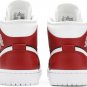 Mens Wmns Air Jordan 1 Mid Gym Red Black BQ6472 601