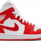 Mens Wmns Air Jordan 1 Mid Habanero Red BQ6472 116