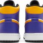 Mens Wmns Air Jordan 1 Mid Lakers DQ8426 517