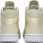 Mens Wmns Air Jordan 1 Mid Lemon Yellow CK6587 200