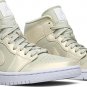 Mens Wmns Air Jordan 1 Mid Lemon Yellow CK6587 200