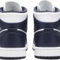 Mens Wmns Air Jordan 1 Mid Obsidian 554724 174