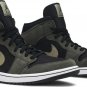 Mens Wmns Air Jordan 1 Mid Olive BQ6472 030
