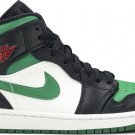 Mens Wmns Air Jordan 1 Mid Pine Green 554724 067