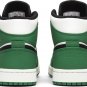 Mens Wmns Air Jordan 1 Mid Pine Green 852542 301