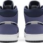 Mens Wmns Air Jordan 1 Mid Sanded Purple 554724 445