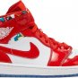 Mens Wmns Air Jordan 1 Mid SE Barcelona Sweater DC7294 600