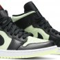 Mens Wmns Air Jordan 1 Mid SE Black Barely Volt CV5276 003