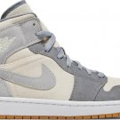 Mens Wmns Air Jordan 1 Mid SE Coconut Milk Particle Grey DN4281 100