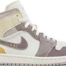 Mens Wmns Air Jordan 1 Mid SE Craft Inside Out - Taupe Haze DM9652 102