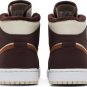 Mens Wmns Air Jordan 1 Mid SE Cream Dark Chocolate DO6699 200