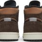 Mens Wmns Air Jordan 1 Mid SE Dark Chocolate DC7294 200