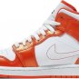 Mens Wmns Air Jordan 1 Mid SE Electro Orange DM3531 800