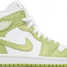 Mens Wmns Air Jordan 1 Mid SE Green Python DV2959 113
