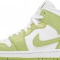 Mens Wmns Air Jordan 1 Mid SE Green Python DV2959 113