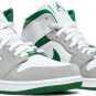 Mens Wmns Air Jordan 1 Mid SE Grey Pine Green DC7294 103