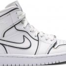 Mens Wmns Air Jordan 1 Mid SE Iridescent Trim CK6587 100